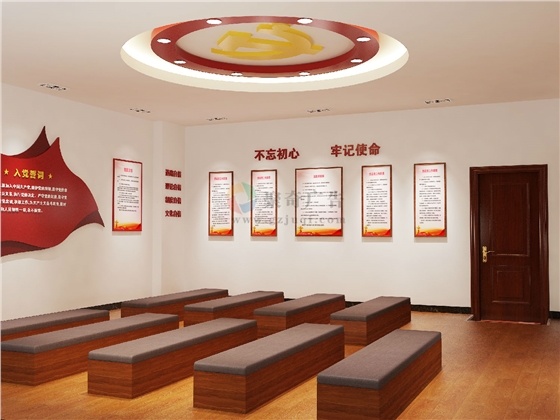 综合执法局党员活动室空间整体华体在线登录入口-华体（中国）