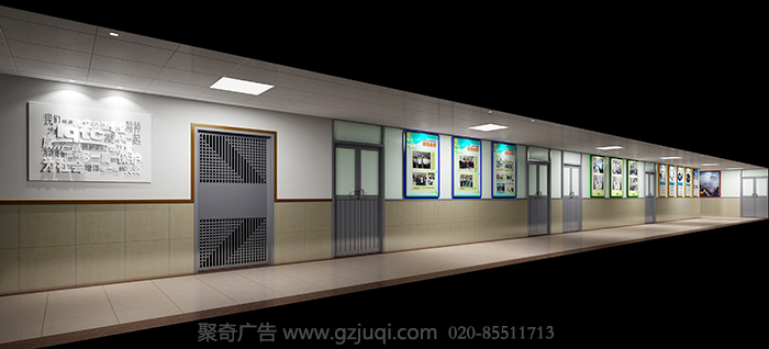 公司走廊文化墙华体在线登录入口-华体（中国）